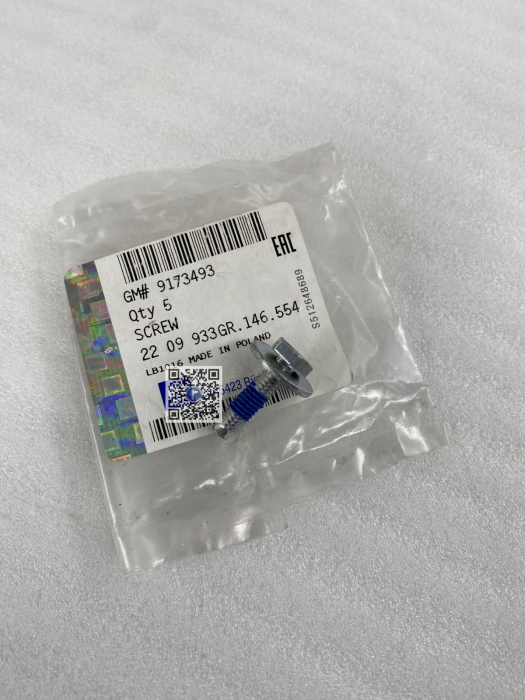 ГВИНТ M6 X 22 - Opel 9173493 [2]