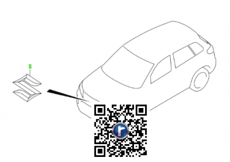 Caroserie - EMBLEMA GRILA RADIATOR - SW,SX4,VT APK416 77811-65J00-0PG