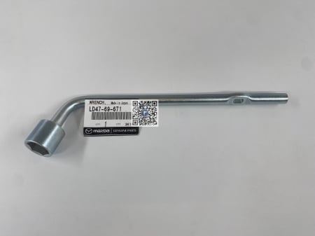 Trunk with car parts - WHEEL WRENCH 21MM - Mazda LD4769671