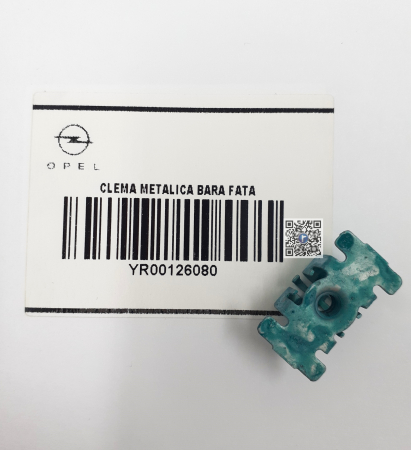 Багажник с автозапчастями - МЕТАЛЕВИЙ ЗАЖИМ ПЕРЕДНЬОГО БАМПЕРА - Opel YR00126080