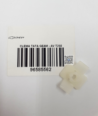 Багажник с автозапчастями - ЗАЖИМ ЛОБОВОГО СКЛА - Chevrolet Aveo T250 96585562