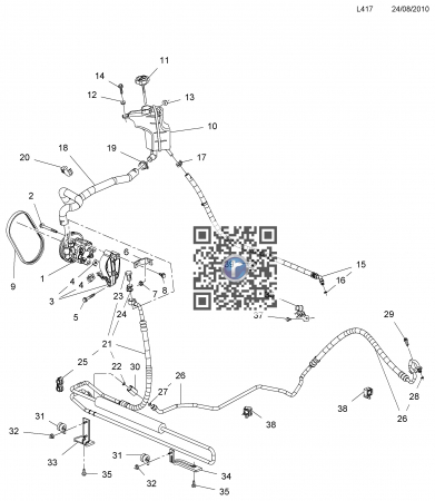DIRECTIE/ ROTI - CONDUCTA RACIRE SERVO - AJ 10< / 951066 13366824