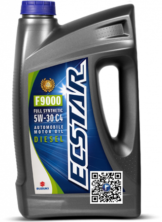 Багажник с автозапчастями - МОТОРНЕ МАСЛО ECSTAR 5W30 C4 4L - 99000-21E60-047