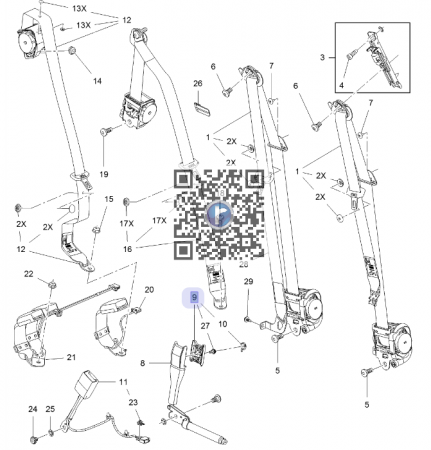 MOKKA / MOKKA X 2013-2019 - CAPAC TEACA CENTURA SIG FATA - MK / 198374 95093330