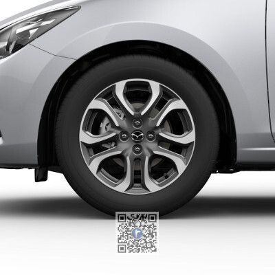Mazda 2 DJ/DL 2014-prezent - Janta de aliaj R16 , 5,5 J, design 154, diamond cut