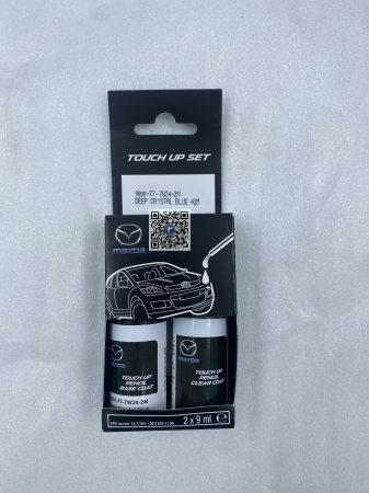 Portbagajul cu piese auto - DEEP CRYSTAL BLUE PAINT RETOUCH KIT 42M - Mazda 9000777W242M