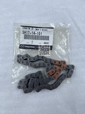 Coffre avec pieces Mazda - CHAÎNE DE POMPE À HUILE - Mazda SH1714151