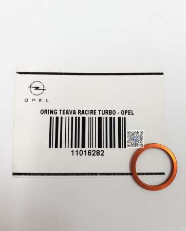Багажник с автозапчастями - ТРУБА ОХОЛОДЖЕННЯ ORING TURBO - Opel 11016282