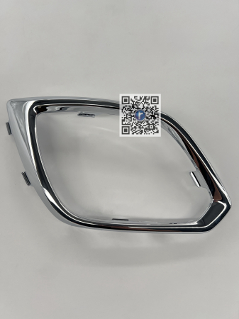 Caroserie - ORNEMENT DE PROJECTEUR DROIT CHROME - CODE 25953668
