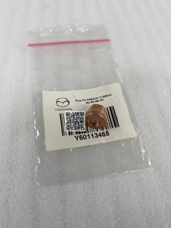 Coffre avec pieces de voiture - ECROU DE GOUPILLE DE TURBINE - Mazda 2 / 3 / 5 Y60113465