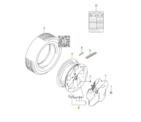 Set roti iarna Suzuki - YOKOHAMA SENSOR WINTERREIFEN 225/50R19 V906 SUV - SUZUKI eVitara 43019-58U55-YOK