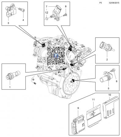 ASTRA - SENZOR TEMPERATURA APA 55566146