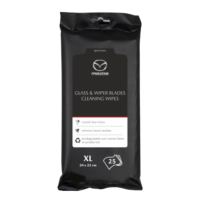 Багажник с автозапчастями - ЩІТКИ ДЛЯ МИЙКИ ВІКОН ТА СЧИЩЕННЯ СКЛА - Mazda GLSSCW25XL12