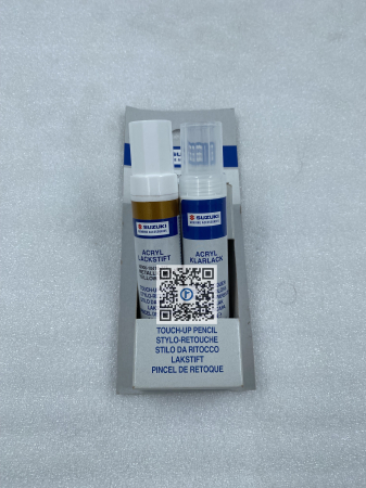 Coffre avec pieces Suzuki - KIT DE RETOUCHE DE PEINTURE JAUNE SOLAIRE - 99000-10416-ZZE