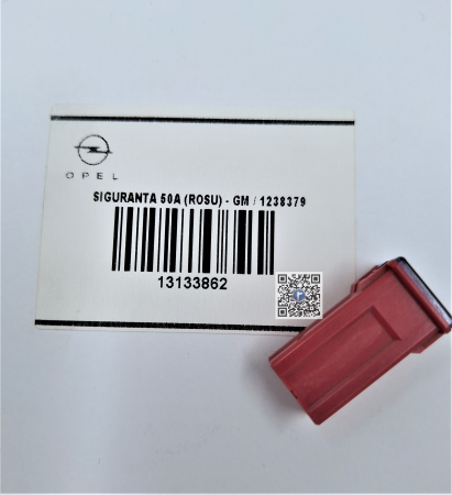 Багажник с автозапчастями - ЗАПОБІЖНИК 50А ЧЕРВ - Opel 13133862