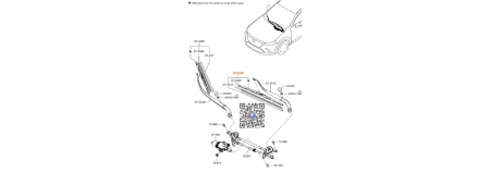 Mazda CX-3 DK 2015-prezent - Lamela stergator stanga parbriz DB2W67330