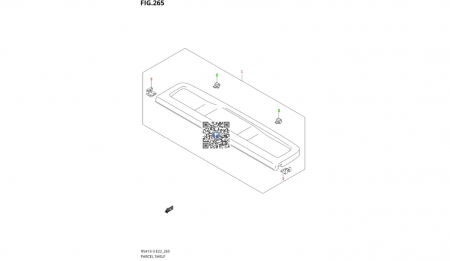 Багажник с запчастями Suzuki - SUPORT POLITA PORTBAGAJ - SW 88912-62J00-000