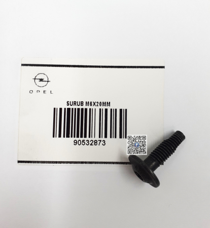 Багажник с автозапчастями - ГВИНТ M6X20MM - Opel 90532873