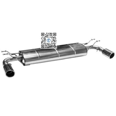 СПОРТИВНИЙ ВИХЛОПНИЙ ГЛУШНИК З ПОДВІЙНИМИ КІНЦЕВИМИ РЕШЕТКАМИ - Mazda 410078502 [1]