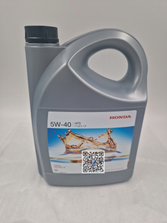 Trunk with Honda parts - ENGINE OIL 5W40 HFS 4L - Honda 08232P99E4LPRO