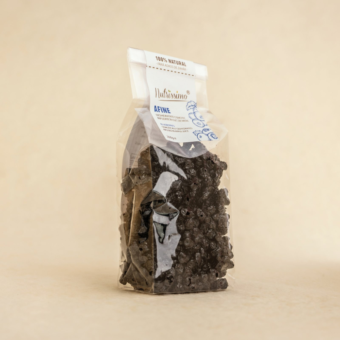 Afine salbatice infuzate in suc de mere FARA ZAHAR 200 g [1]