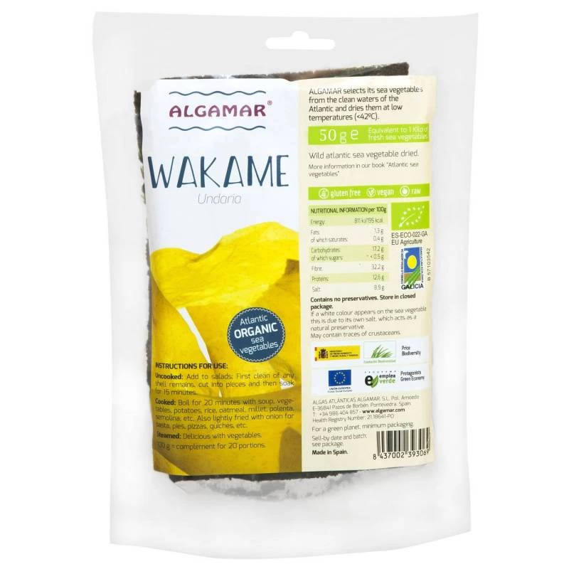 Alge Wakame ECO 50 g [1]