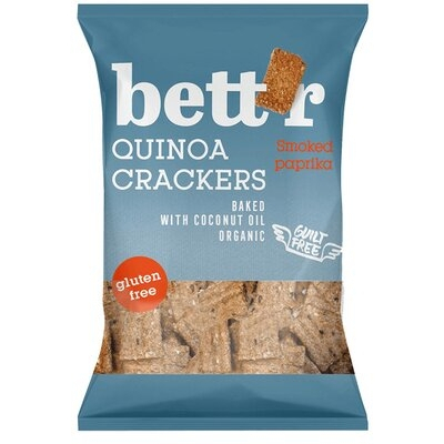Crackers cu quinoa si boia fara gluten ECO 100 g [1]