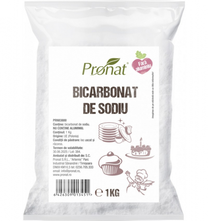 Noutati - bicarbonat de sodiu fara aluminiu 1kg