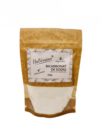 Condimente & Plante aromatice - Bicarbonat de sodiu fara aluminiu 200 g