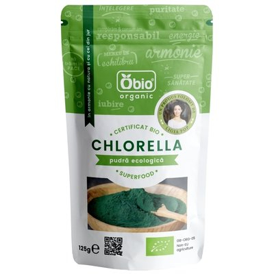 Suplimente & Superalimente - Chlorella pudra ECO 125g