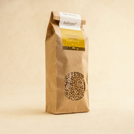 Condimente & Plante aromatice - Coriandru boabe cu aromă fină, ușor citrică