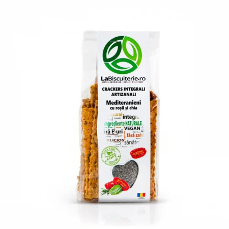 Noutati - Crackers - Mediteranieni cu rosii si chia