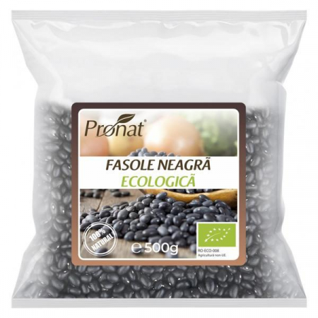 Leguminoase & Seminte - Fasole neagra ECO 500 g