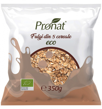 Gustari Sanatoase - Fulgi din 5 cereale ECO 350 g