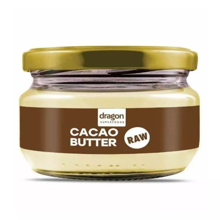 Noutati - Grasime de cacao Bio Raw 100ml – Dragon Superfoods – Unt de cacao alimentar
