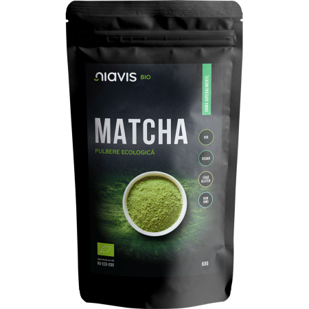 Suplimente & Superalimente - Matcha Ceremoniala pudra ECO 60 g