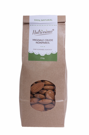 Nuci & Fructe uscate - Migdale crude Non Pareil 23/25 250g