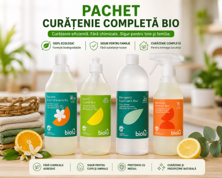 Ingrijire naturala & produse pentru casa - Pachet  Curatenie Completa BIO