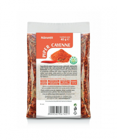 Cereale & Pseudocereale - Piper Cayenne pudra 40g