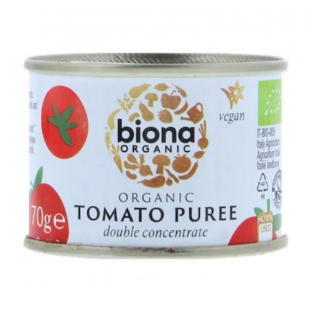 Noutati - Piure de rosii dublu concentrat bio 70g Biona