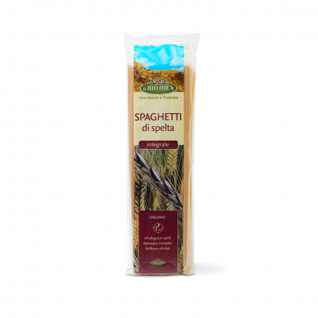 Spaghetti integrale din grau dur ECO 500 g