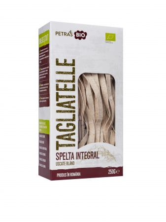 Cereale & Pseudocereale - Tagliatelle din spelta integral ECO 250g