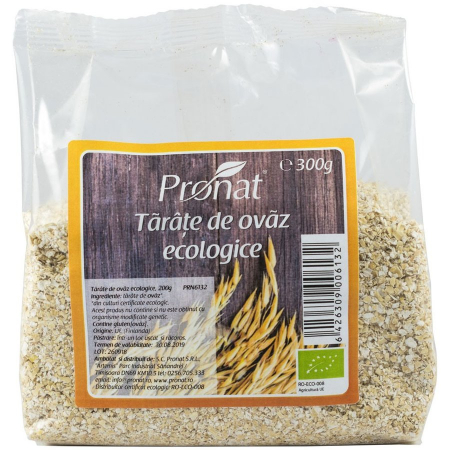 Cereale & Pseudocereale - Tarate de ovaz ECO 300 g