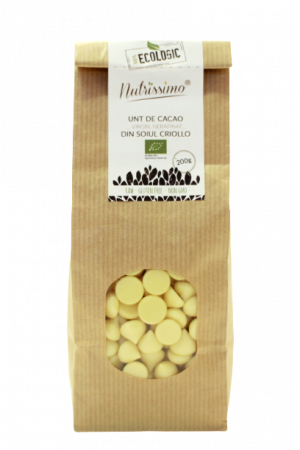 Condimente & Plante aromatice - Unt de cacao Criollo raw ECO 200g