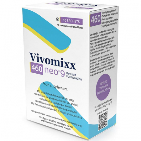 Suplimente & Superalimente - Vivomixx Neo 460 miliarde bacterii – probiotic ultra-concentrat pentru refacerea florei intestinale si sustinerea imunitatii