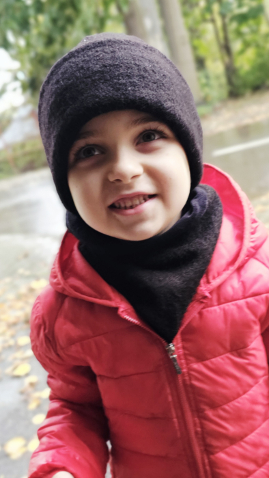 Căciulă lana/bumbac, culoare negru [1]