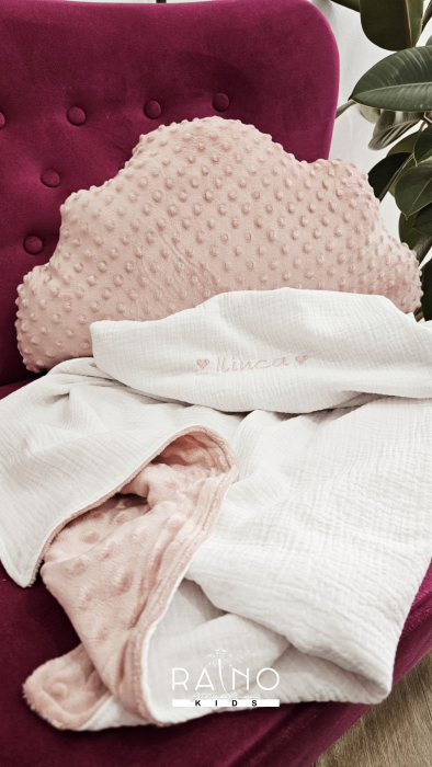 Set 2 Piese Perna + Patura Rose [2]