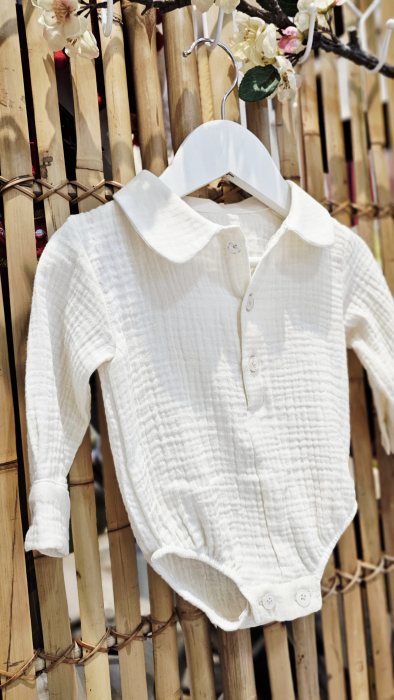 Camasa Body, muselina natur [2]