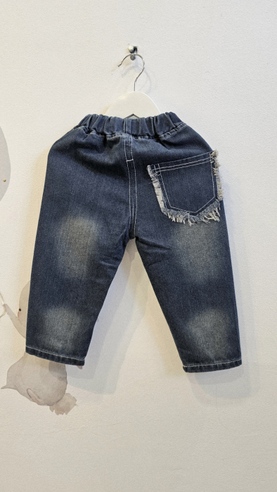 Compleu 2 piese, geaca cu pantalon din blug inchis [4]