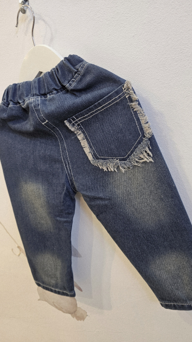 Compleu 2 piese, geaca cu pantalon din blug inchis [5]